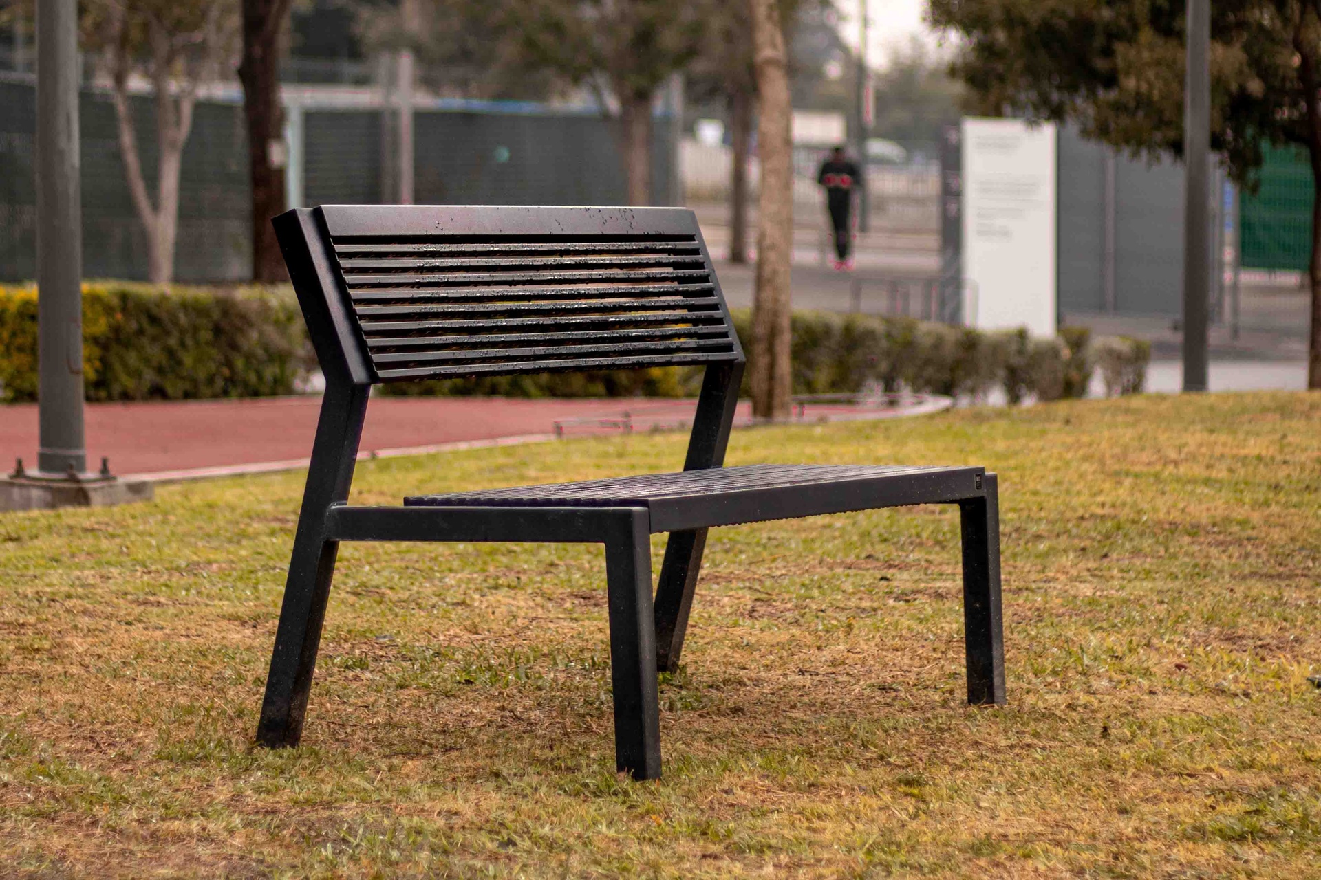 [BKT-BAN-007/ME/130/GRO] Steel Bench 007 (130 cm, Without armrests)