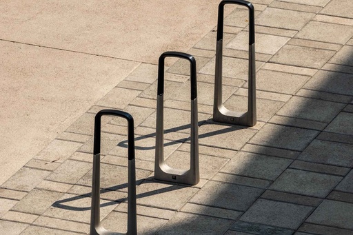 [BKT-CP-009/ALU] Bike rack 009 (Cast Aluminum, Capacity 2 bikes)