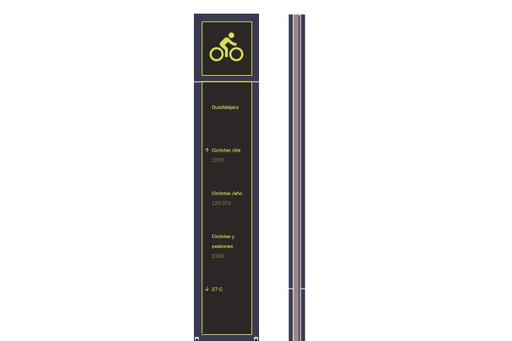 Eco-Display classic (totem)